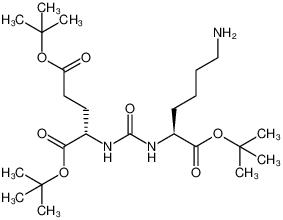 (S)-di-tert-butyl 2-(3-((S)-6-amino-1-tert-butoxy-1-oxohexan-2-yl)ureido)pentanedioate